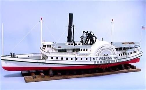 Krick DUMAS BOATS Mount Washington Seitenraddampfer RC Bausatz / ds1235