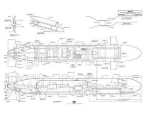 Krick DUMAS BOATS Akula U-Boot RC Bausatz / ds1246