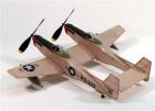 Krick DUMAS F-82 Twin Mustang Balsabausatz / ds206
