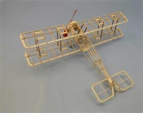 Krick DUMAS Avro 504 Gummimotormodell Balsabausatz / ds240