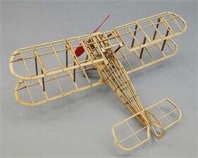 Krick DUMAS BOATS Sopwith Snipe Gummimotormodell Balsabausatz / ds244