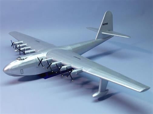 DUMAS AIRCRAFT Hughes Spruce Goose" Flugboot Balsabausatz" / ds322