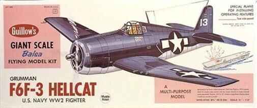 Krick GUILLOWS Hellcat 1:16 Scale Balsabausatz / gu1005