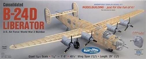 Krick GUILLOWS B-24D Liberator Giant plane kit / gu2003