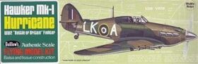 Krick GUILLOWS Hawker Hurricane Balsabausatz / gu506