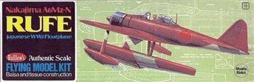 Krick GUILLOWS Nakajima A6m2-N Rufe Balsabausatz / gu507