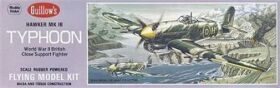 Krick Freiflugmodell GUILLOWS Hawker Typhoon Balsabausatz...