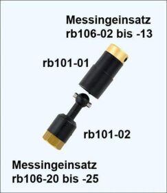 Krick RABOESCH Kupplungs-Messingeinsatz 2,0 mm / rb106-02