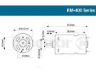 Krick RABOESCH Elektromotor Blue RM-400 6V / rb109-40