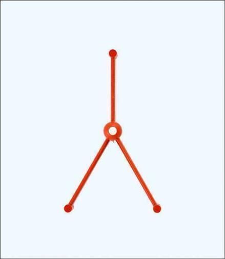 Krick RABOESCH Schiffswellen Abstützung für 2 mm Wellen / rb301-14