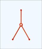 Krick RABOESCH Schiffswellen Abstützung für 2 mm Wellen / rb301-14