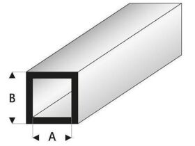Krick RABOESCH ASA Quadratisches Rohr 2x3x330 mm (5) /...