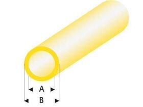 Krick RABOESCH ASA Rohr transparent gelb 2x3x330 mm (5) /...