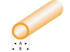 Krick RABOESCH ASA Rohr transparent orange 3x4x330 mm (5)...