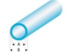 Krick RABOESCH ASA Rohr transparent blau 3x4x330 mm (5) / rb429-55-3