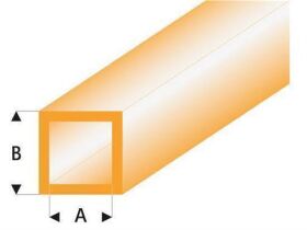Krick RABOESCH ASA Quadrat Rohr transparent orange...