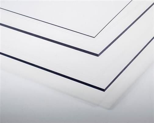 Krick RABOESCH Kunststoffplatte Polyester transparent 1,5x194x320 mm / rb603-04