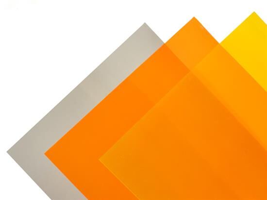 Krick RABOESCH Kunststoffplatte PVC transparent braun 0,23x194x320 mm / rb604-04