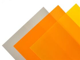 Krick RABOESCH Kunststoffplatte PVC transparent braun...