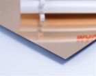 Krick RABOESCH Kunststoffplatte Polystyrol goldfarben 1,5x194x320 mm / rb607-03