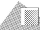 Krick RABOESCH Kunststoffgitter PVC Rauten Struktur 0,32x185x290 mm (2) / rb611-02