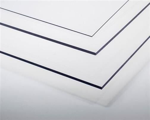 Krick RABOESCH Kunststoffplatte PVC transparent 0,25x328x475 mm / rb652-02