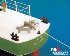 Romarin Barkasse Schiffsmodell Dolly Baukasten als Elektro Ausführung / ro1005