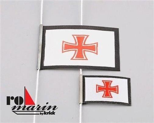 Krick ROMARIN Flaggensatz DGZRS  25x40 mm/15x30 mm / ro1372
