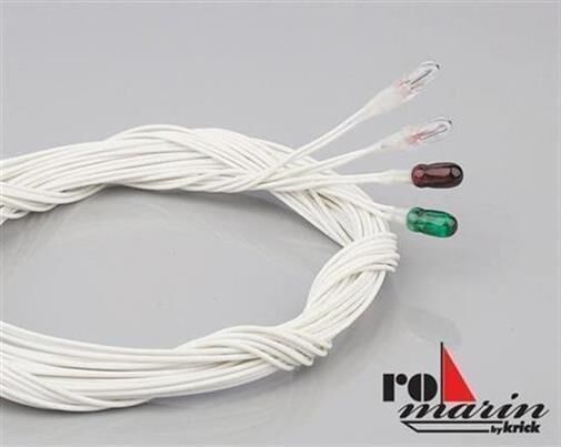 Krick ROMARIN Glühlampen klar 6V/100mA D3 mm 80 cm (VE2) / ro1410