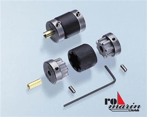 Krick ROMARIN Hochlastkupplung Ø5/4 auf Ø4/3,2 mm / ro1446