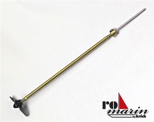 Krick ROMARIN Schiffswelle Stevenrohr / 110+Welle M2x160 mm / ro1452