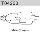 Team C Chassisplatte TM4V2 1:10 4WD Comp. Buggy / T04200