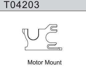 Team C Aluminium Motorhalterung TM4V2 1:10 4WD Comp....