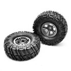 Hobao Wheels & Tires Set (1.9") , 2 pcs. / H230048