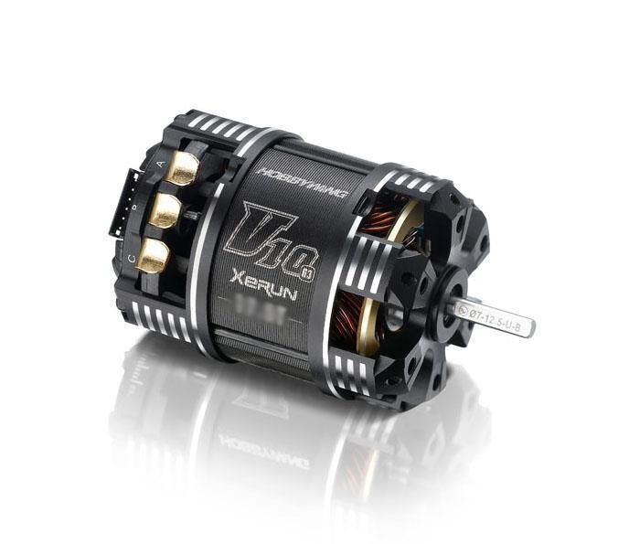 Hobbywing Xerun V10 Brushless Motor G3 4420kV (2s) 7.5T Sensored für 1:10 / HW30401110