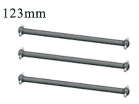 AMEWI Antriebswelle hinten 123mm, 3 Stück AM6...