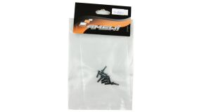 AMEWI Linsenkopfschraube M3x10 mm, 10 Stück AM6...