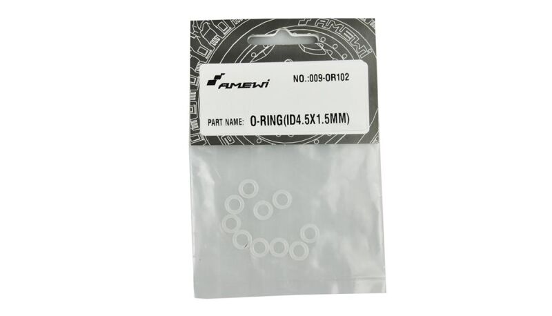 Amewi O-RING(ID4.5X1.5MM) 10pcs EVO-X 6000 / 009-OR102