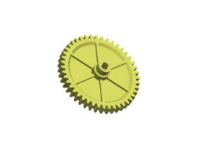 Amewi 44T reduction gear assembly Sandstorm / 014-0387