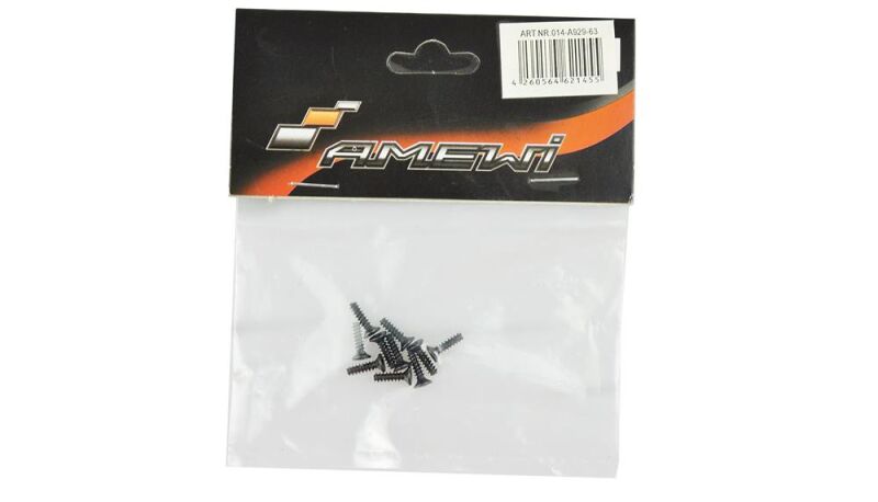 Amewi Countersunk head screw M2.6x10 DUNE Buggy 1:10 / 014-A929-63