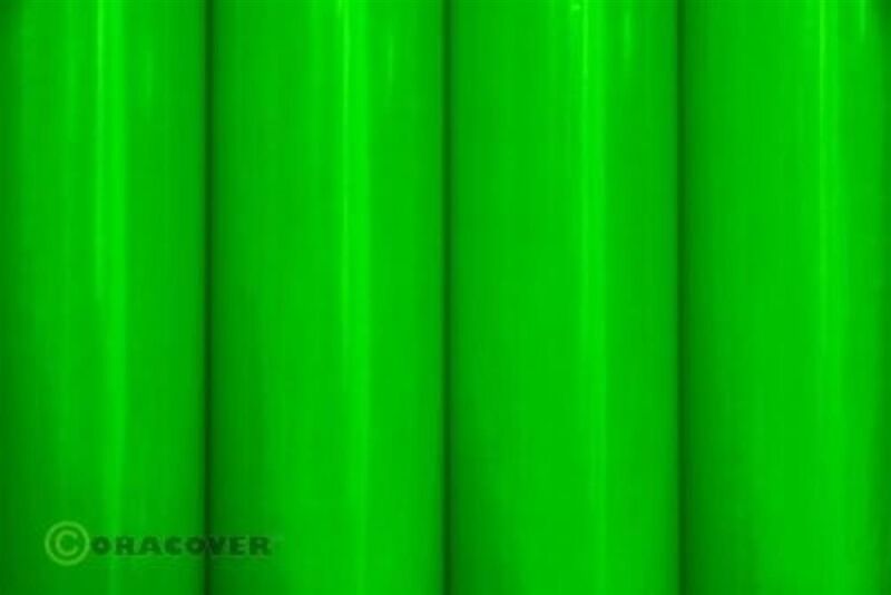 Oracover Bügelfolie Oracover fluoresz. grün (2 Meter) / X3030
