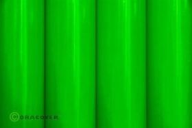 Oracover Bügelfolie Oracover fluoresz. grün (2...