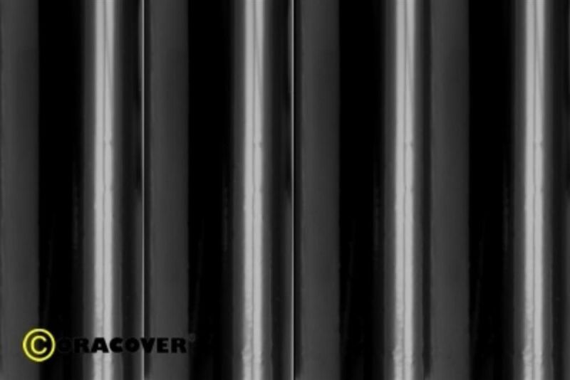 Oracover Bügelfolie Oracover design-schwarz (2 Meter) / X3043