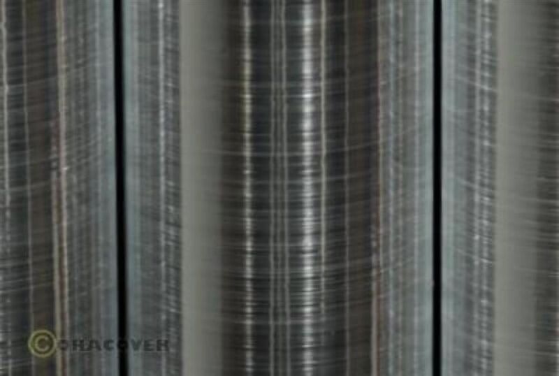Oracover Bügelfolie Oracover aluminium gebürstet (2 Meter) / X3057