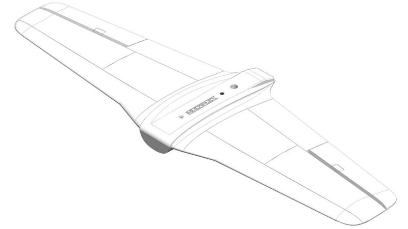 Multiplex Flächen Funracer weiß ohne Servos / 1-00624