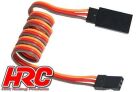 HRC Racing Servo Verlängerungs Kabel Männchen/Weibchen JR typ 40cm Länge / HRC9243