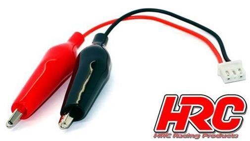 HRC Racing Akku Analyzer Adapter Kabel für 1S Akku Crocodile Clip / HRC9372B-1