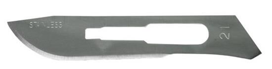 Excel Tools Scalpel Blade #21 Surgical Blade (2 pcs) Fits 00003 / 00004 Scalpels / EXL00021