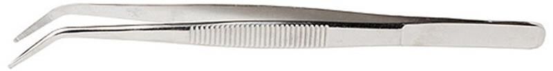 Excel Tools Tweezers Stainless Steel Curved Tweezers 11.4cm / EXL30410