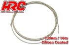 HRC Racing Stahlseil 1.0mm Silicone Coated soft 10m / HRC31271C10